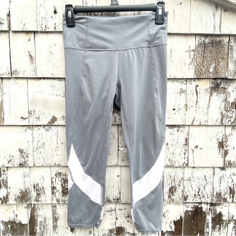 Athleta Sports Mesh Insert Leggings - Picture 1 of 5